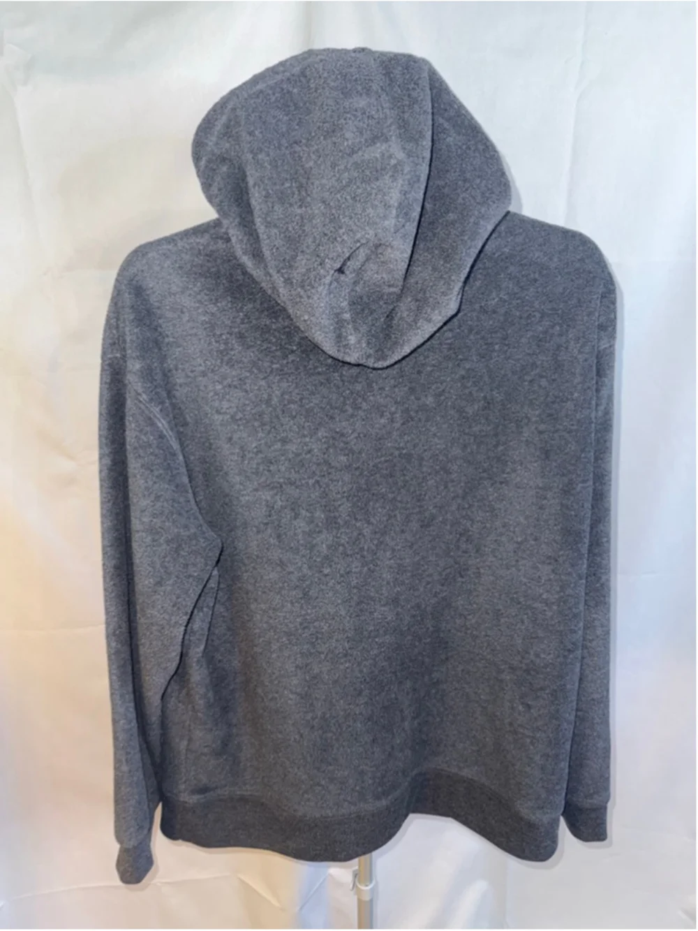 Men's AthleTech Charcoal Fleece Hoodie L